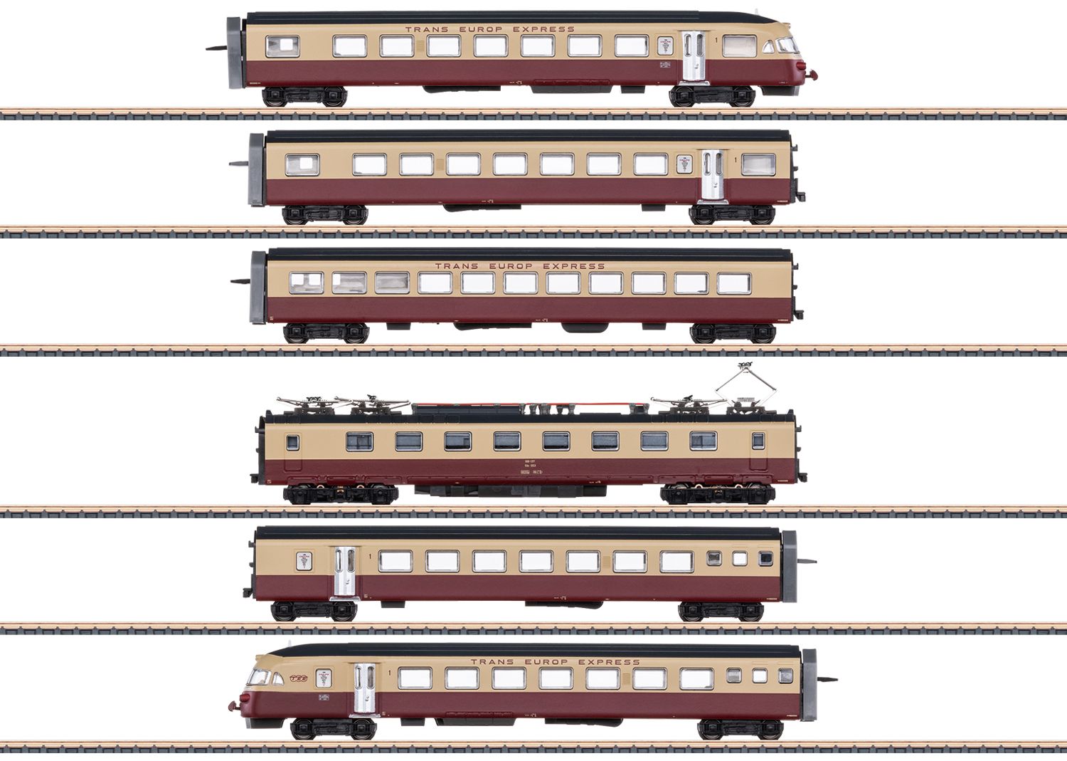 88730 Maerklin - TEE Triebzug Rae SBB IV 6-tlg. - Spur Z