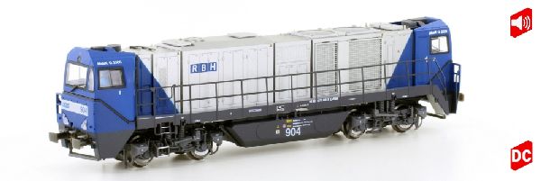 Diesellokomotive G2000 BB - 1. Serie mit asymmetrischem Führerhaus der RBH, Epoche V-VI