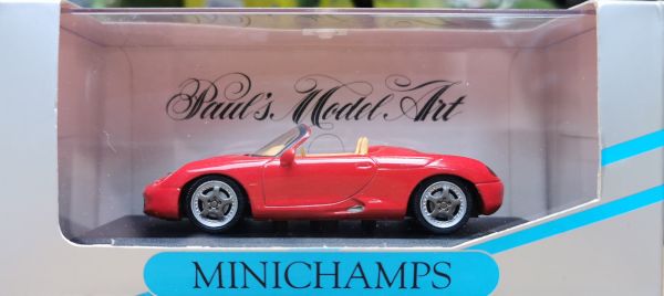 063132 Minichamps - Porsche Boxster indischrot - 1:43