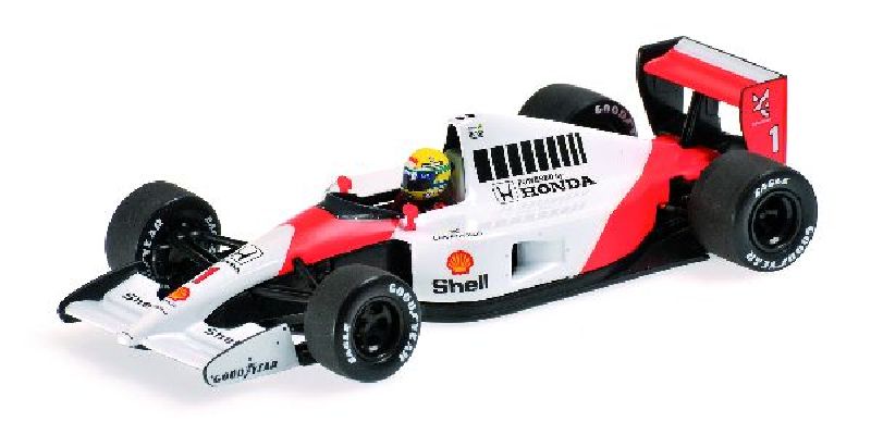 540914301 Minichamps - MCLAREN HONDA MP4/6 - AYRTON - 1:43