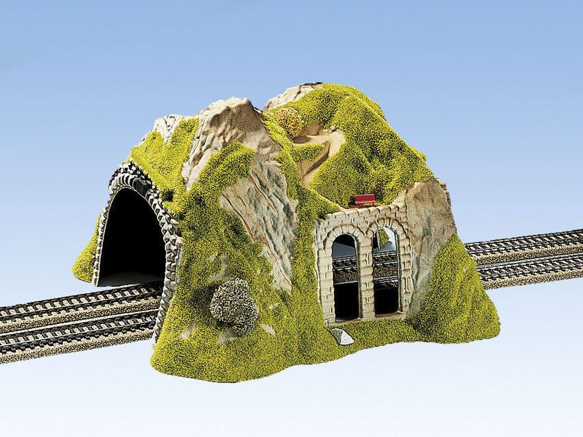02430 Noch - H0 Tunnel, 2-gleisig, gerade - Spur H0
