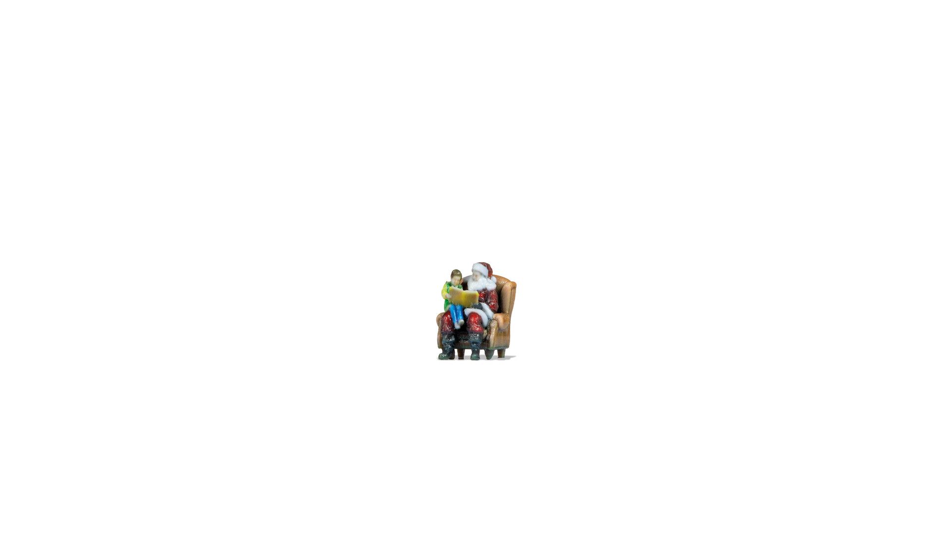 10702 Noch - H0 3D Weihnachtsmann u. Junge - Spur H0