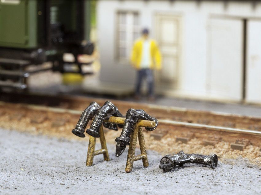 13623 Noch - H0 3D Dampfheizungskuppl.-Set - Spur H0