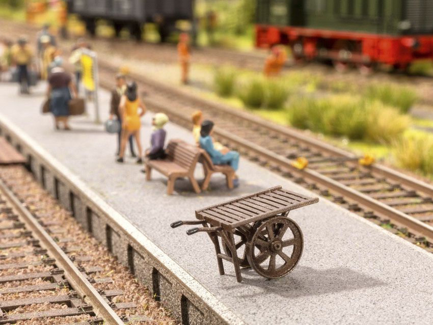 13700 Noch - H0 3D Bahnsteigkarre - Spur H0