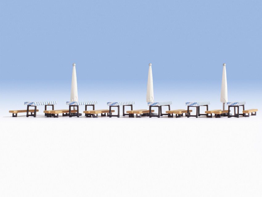 14817 Noch - H0 Biergarten-Zubeh�r - Spur H0