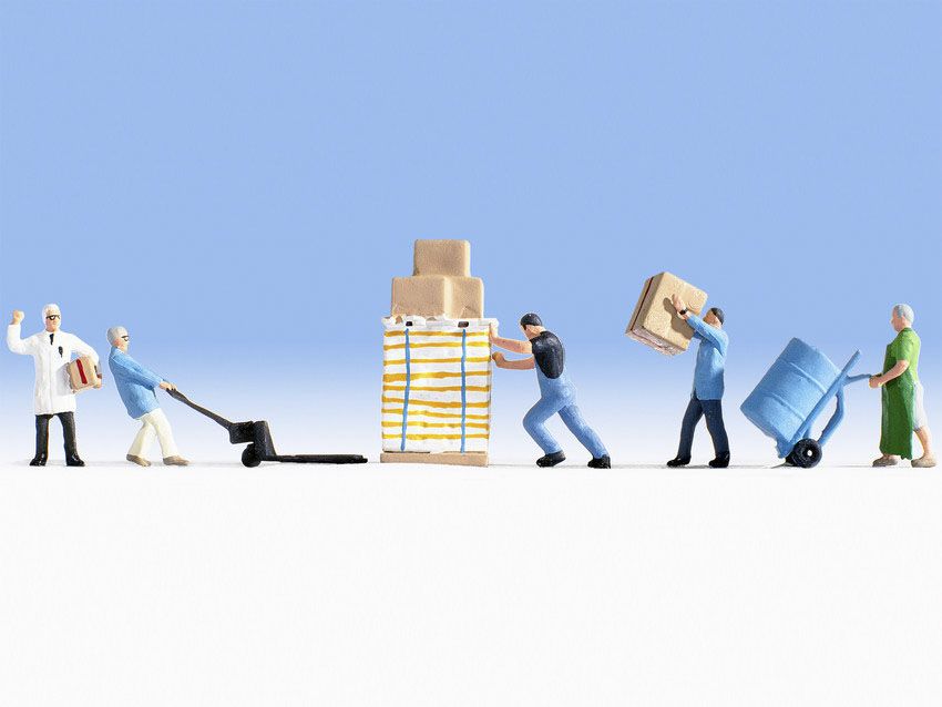 15038 Noch - H0 Lagerarbeiter - Spur H0