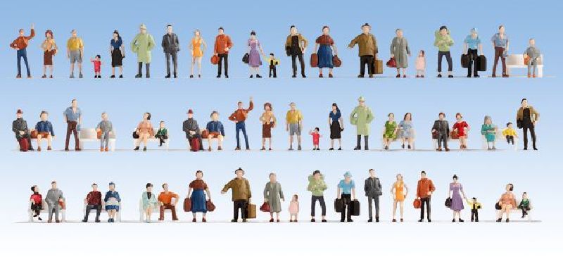 18401 Noch - H0 Mega-Spar-Set Figuren - Spur H0