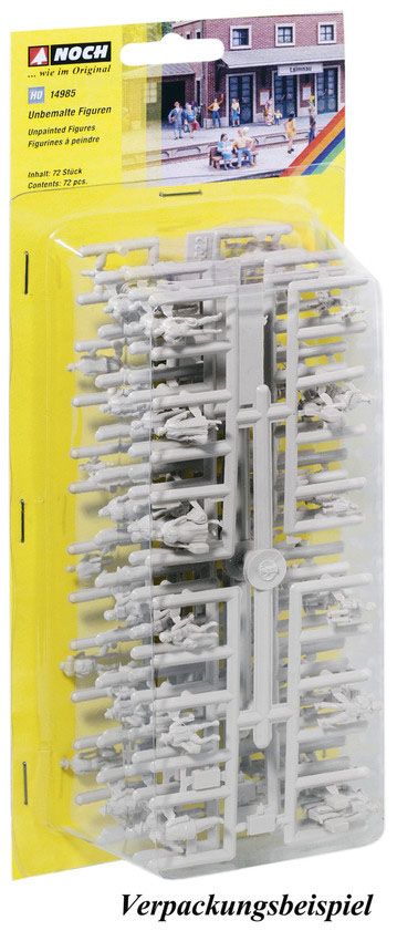 35985 Noch - N Unbemalte Figuren - Spur N