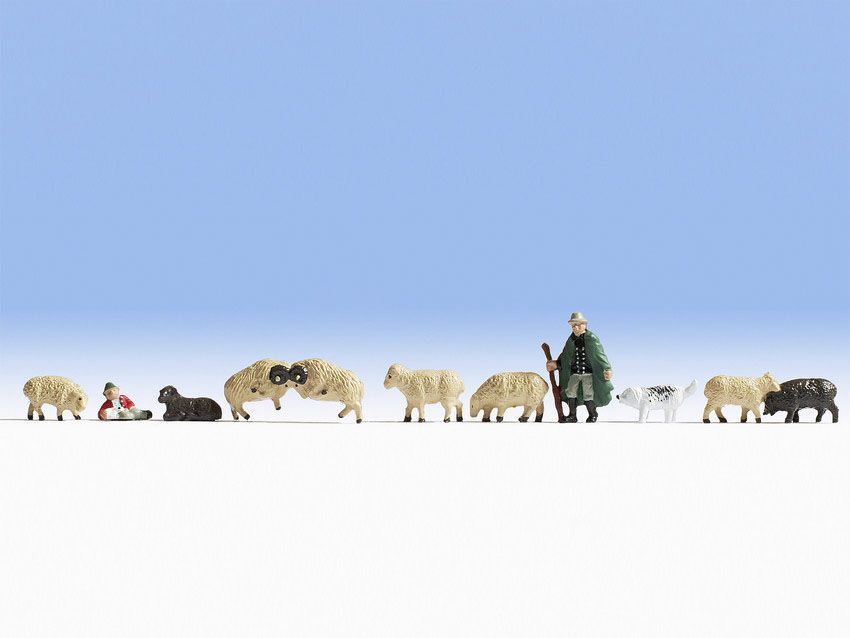 36750 Noch - N Schafe und Sch�fer - Spur N