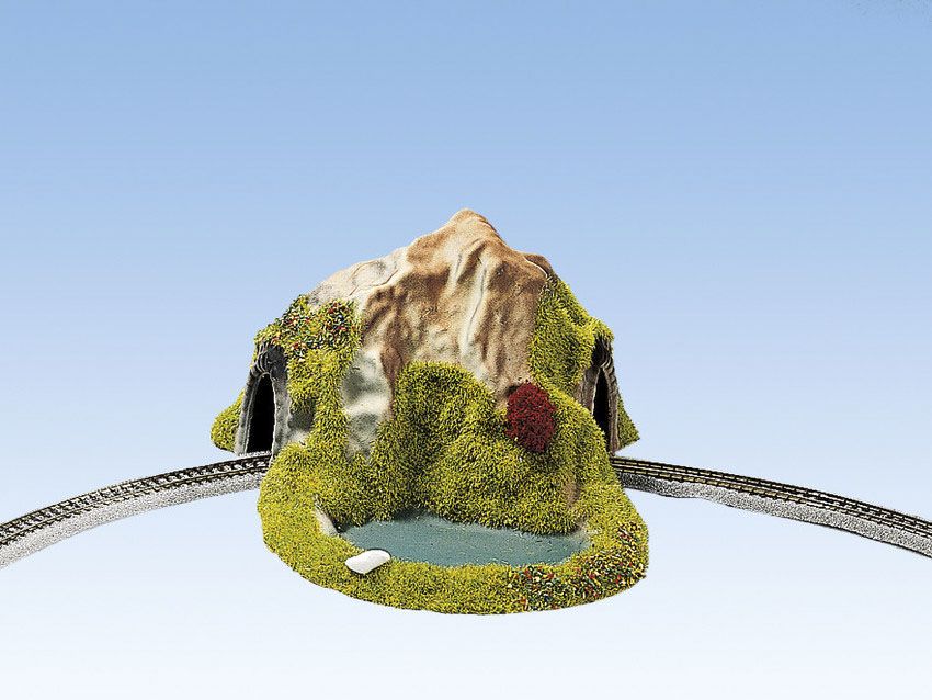 44670 Noch - Z Tunnel,1-gleisig,gebogen - Spur Z