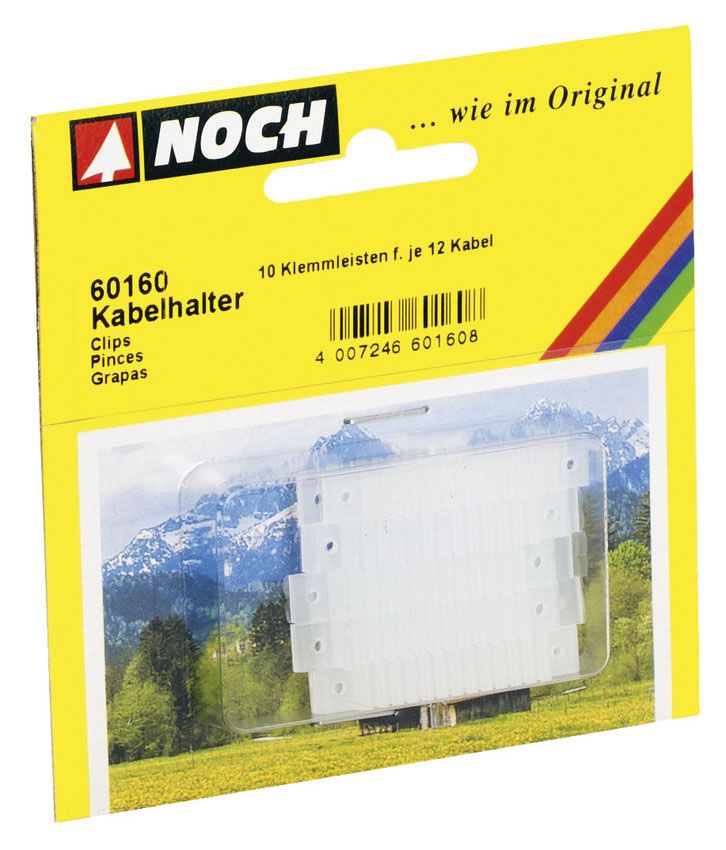 60160 Noch - Kabelhalter 10 Klemmleisten - -