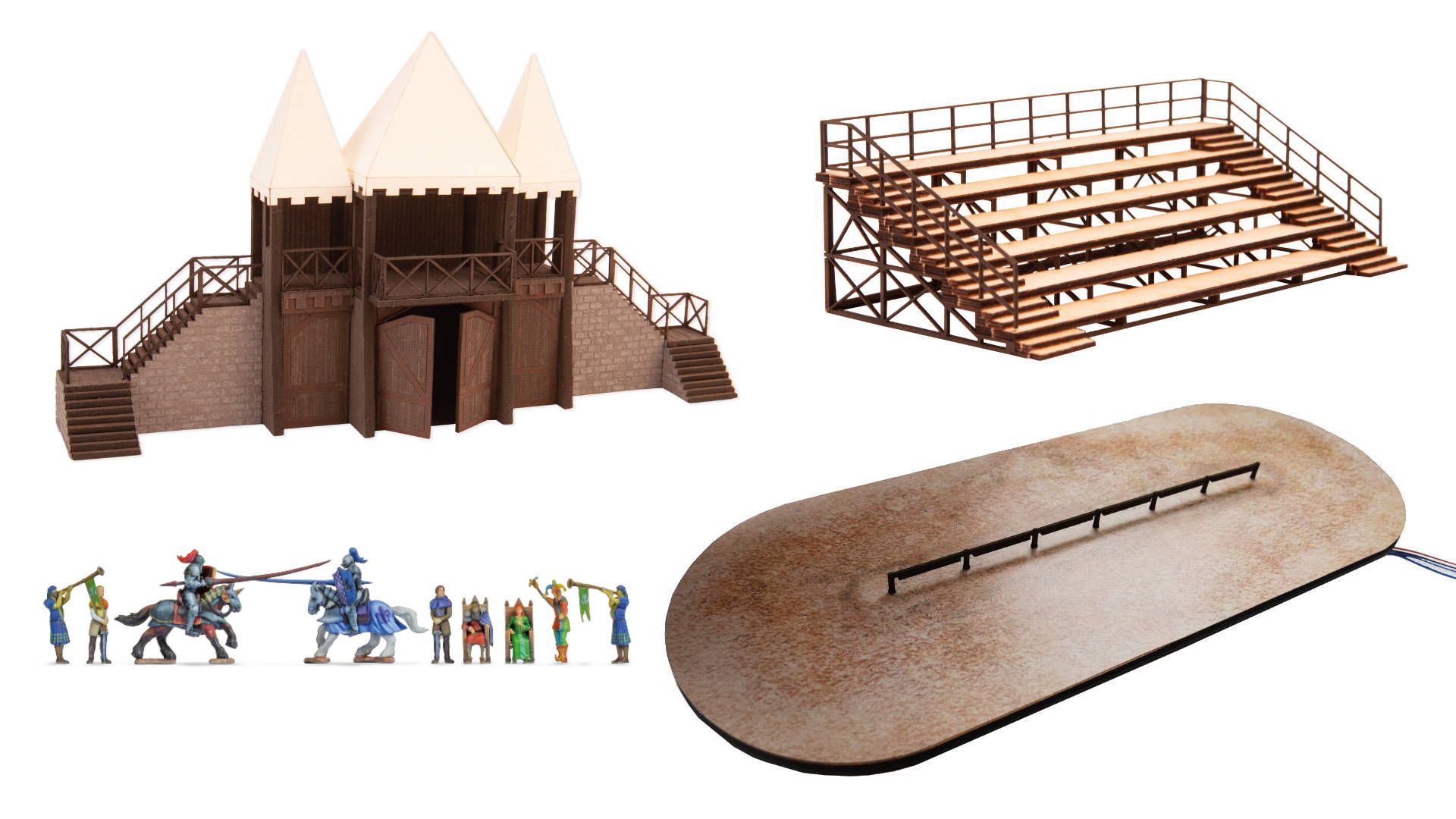 66828 Noch - H0 m-m Ritterturnier - Spur H0