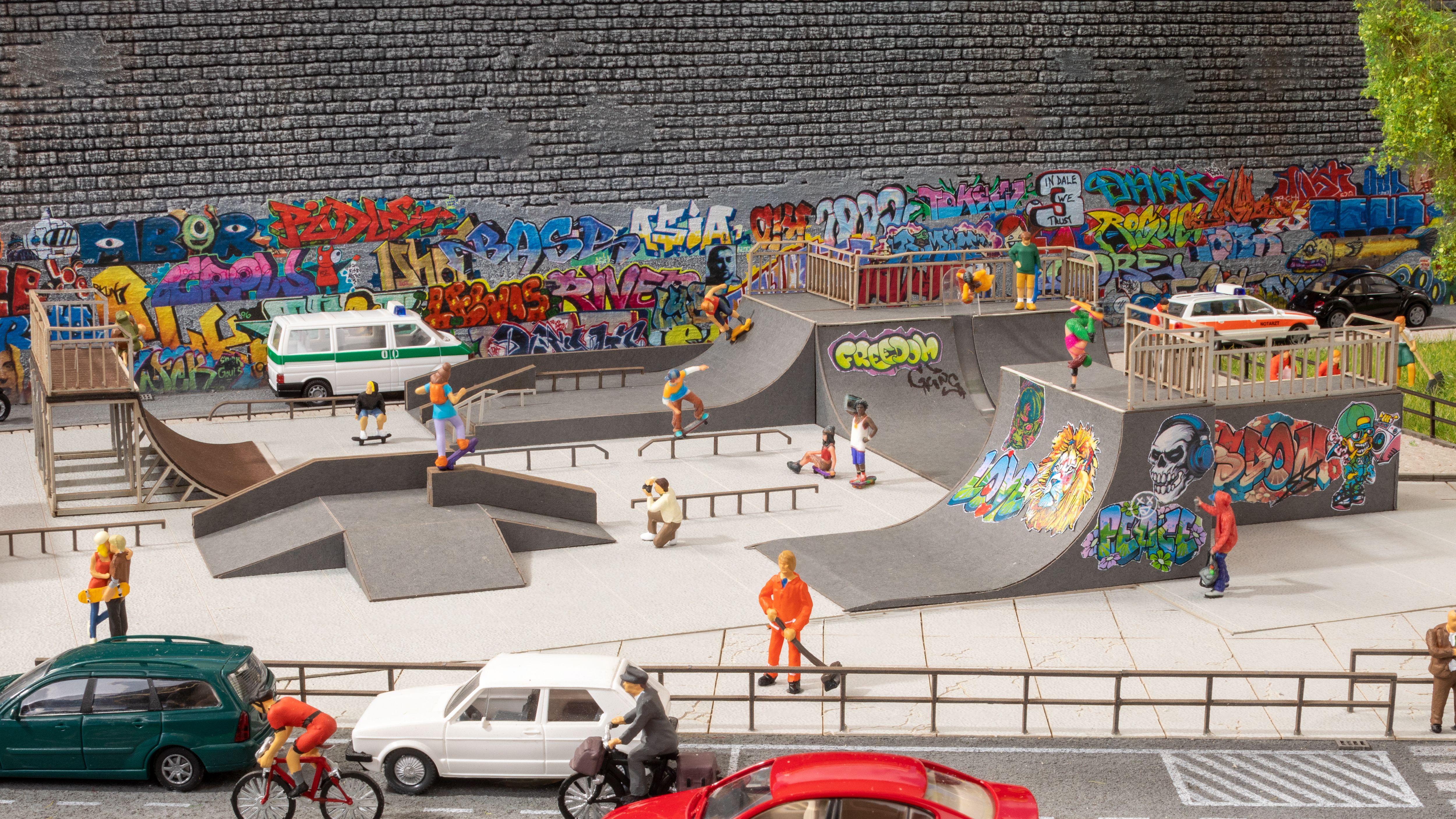 66834 Noch - H0 micro-motion Skatepark - Spur H0