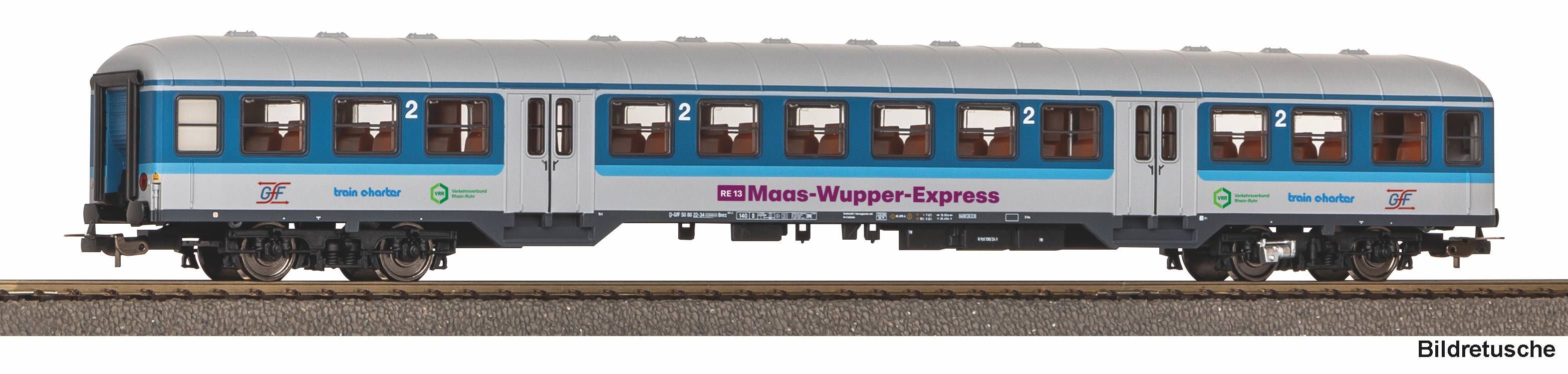 23604 Piko - Nahverkehrswagen 2. Klasse Ma - Spur H0