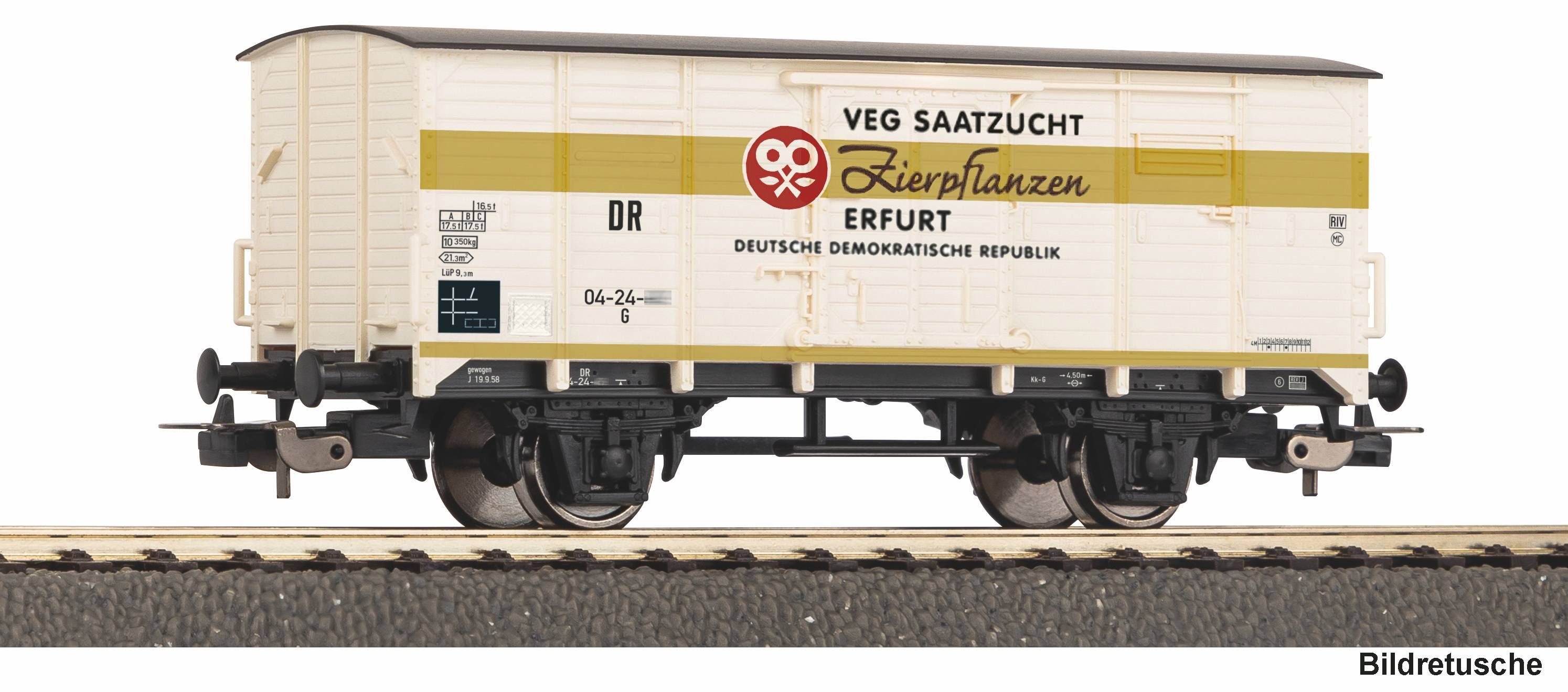 24555 Piko - Gedeckter Gueterwagen G02 VEG - Spur H0