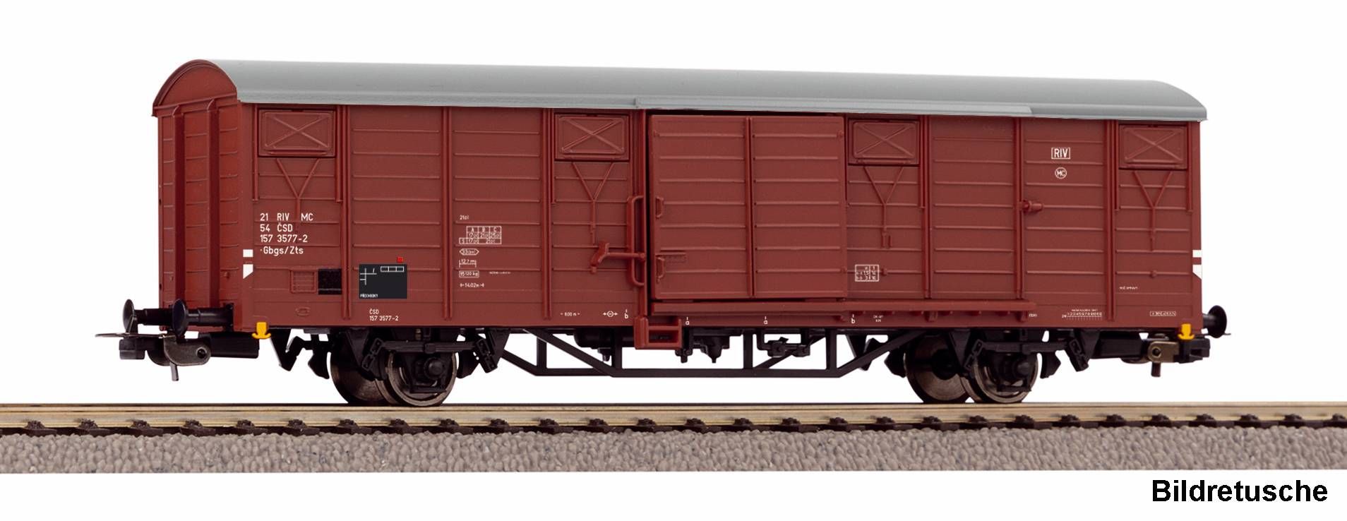 24560 Piko - Gedeckter Gueterwagen CSD IV - Spur H0