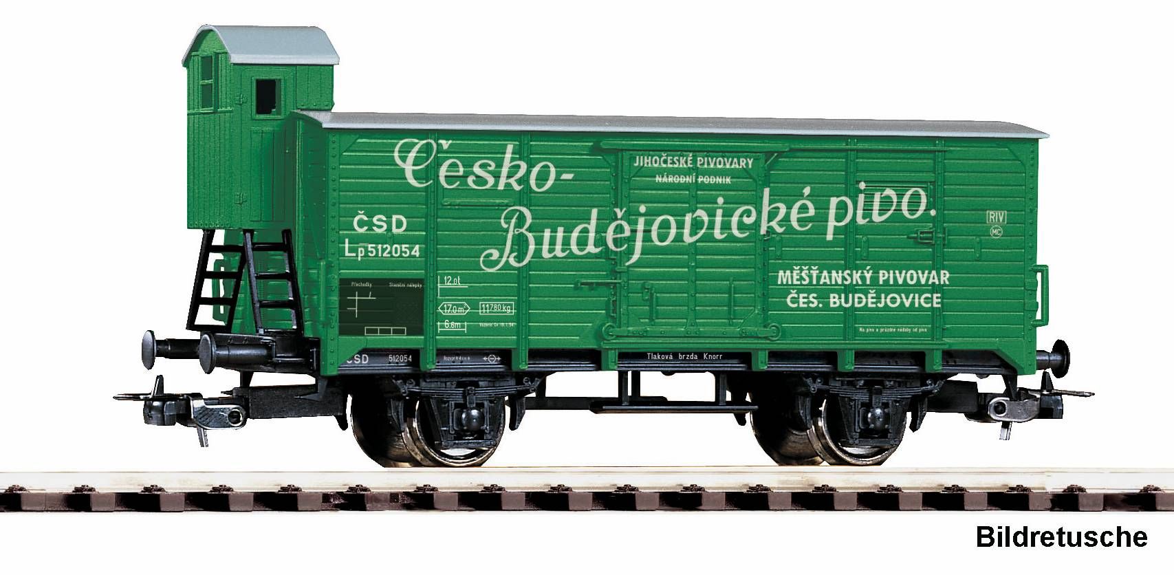 24561 Piko - Gedeckter Gueterwagen G02 Bie - Spur H0