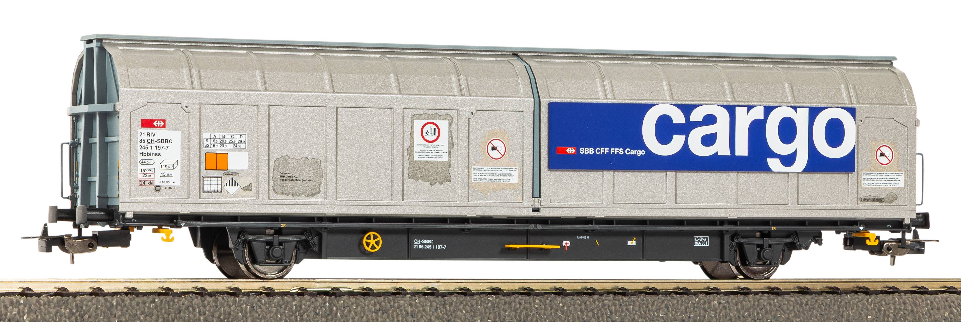24642 Piko - Grossraumschiebewandwagen Hab - Spur H0
