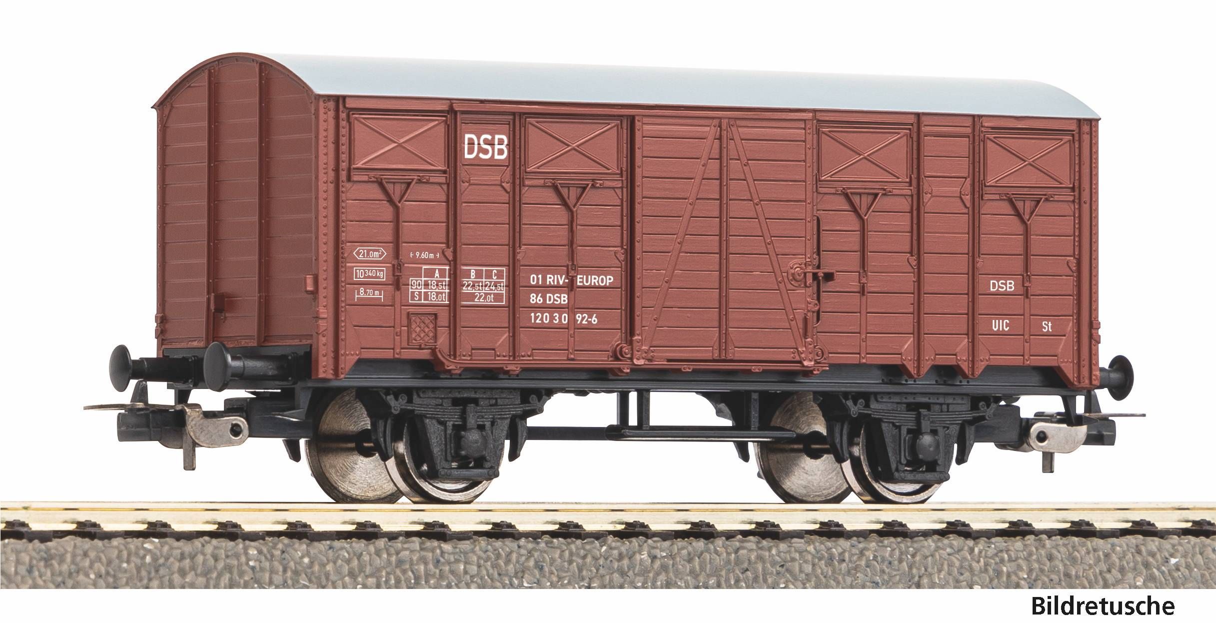 27732 Piko - Ged. G�terwg. Gkks DSB V - Spur H0