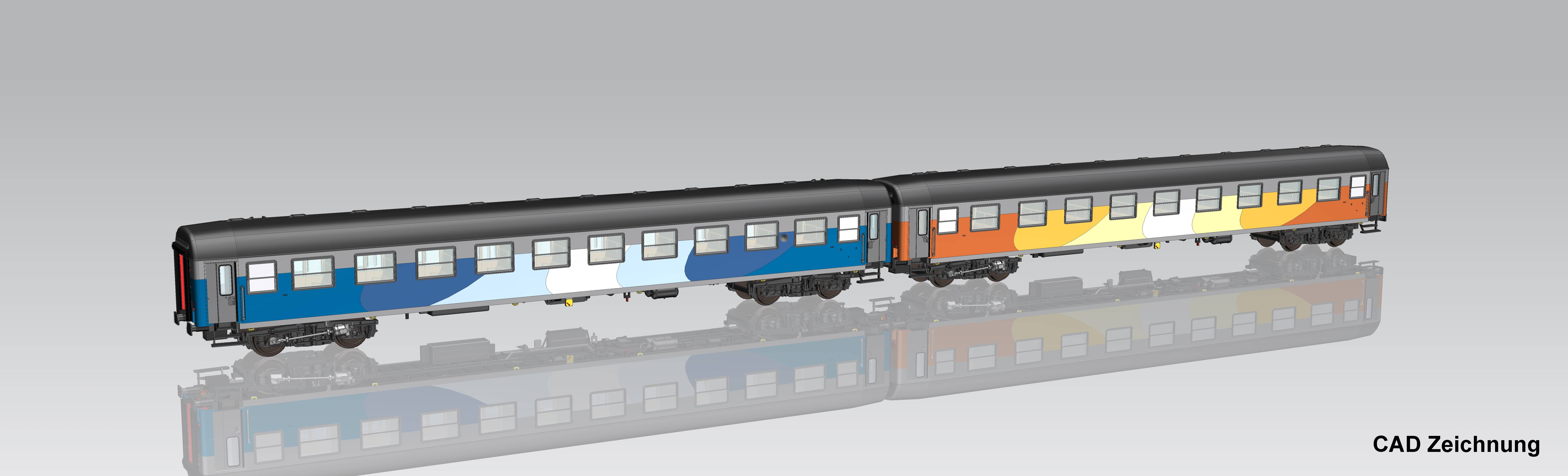 28336 Piko - 2er Set Schnellzugwagen 111Ah - Spur H0