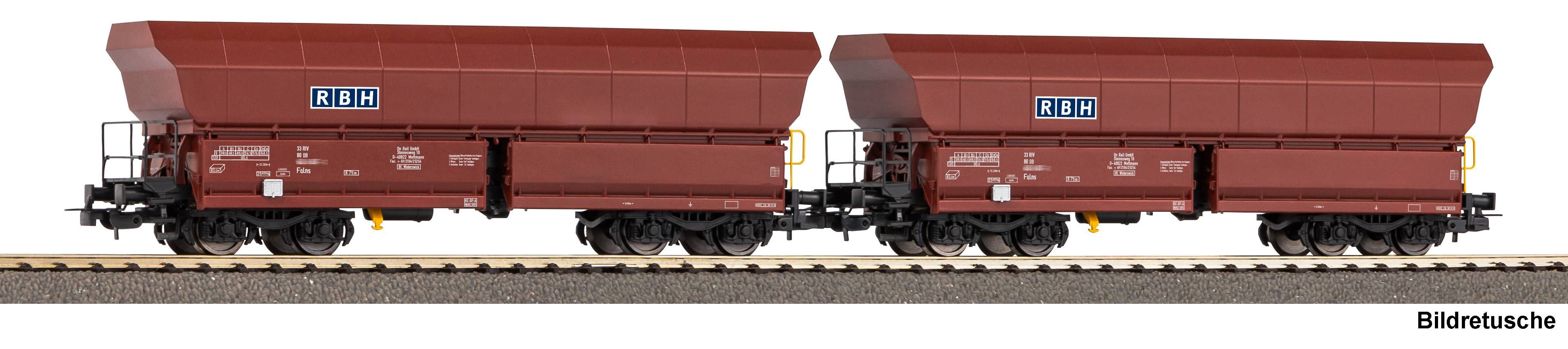 28339 Piko - 2er Set Schuettgutwagen Falns - Spur H0