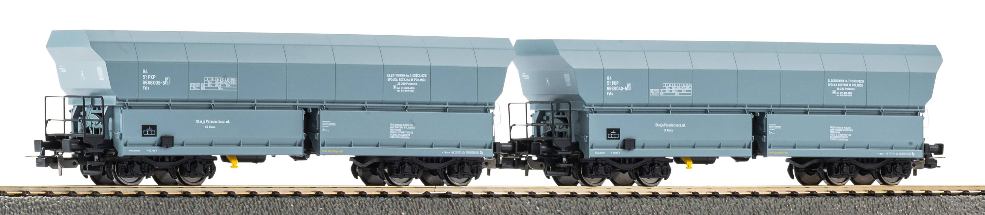 28341 Piko - 2er Set Selbstentladewagen Fa - Spur H0