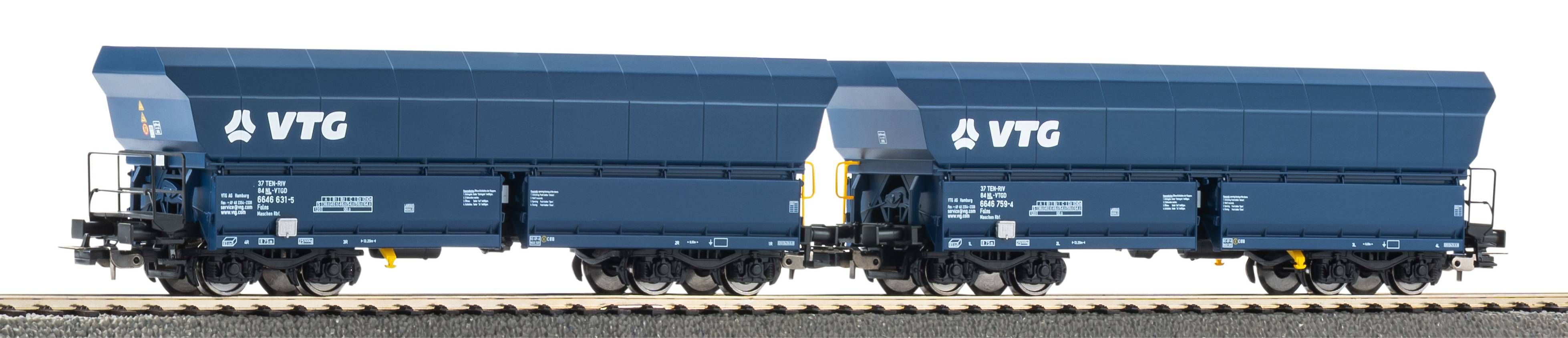 28342 Piko - 2er Set Selbstentladewagen Fa - Spur H0