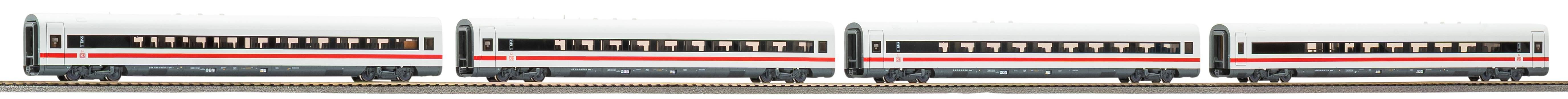28351 Piko - 4er Set Personenwagen Metropo - Spur H0