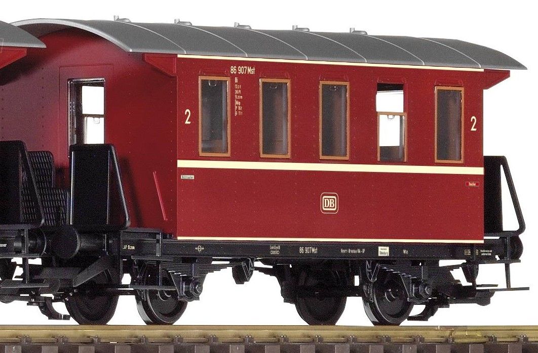 ohne OVP! 1 Stück Personenwagen DB Epoche III, 2. Klasse Bi, 2-achsig, je LüP 350 mm,