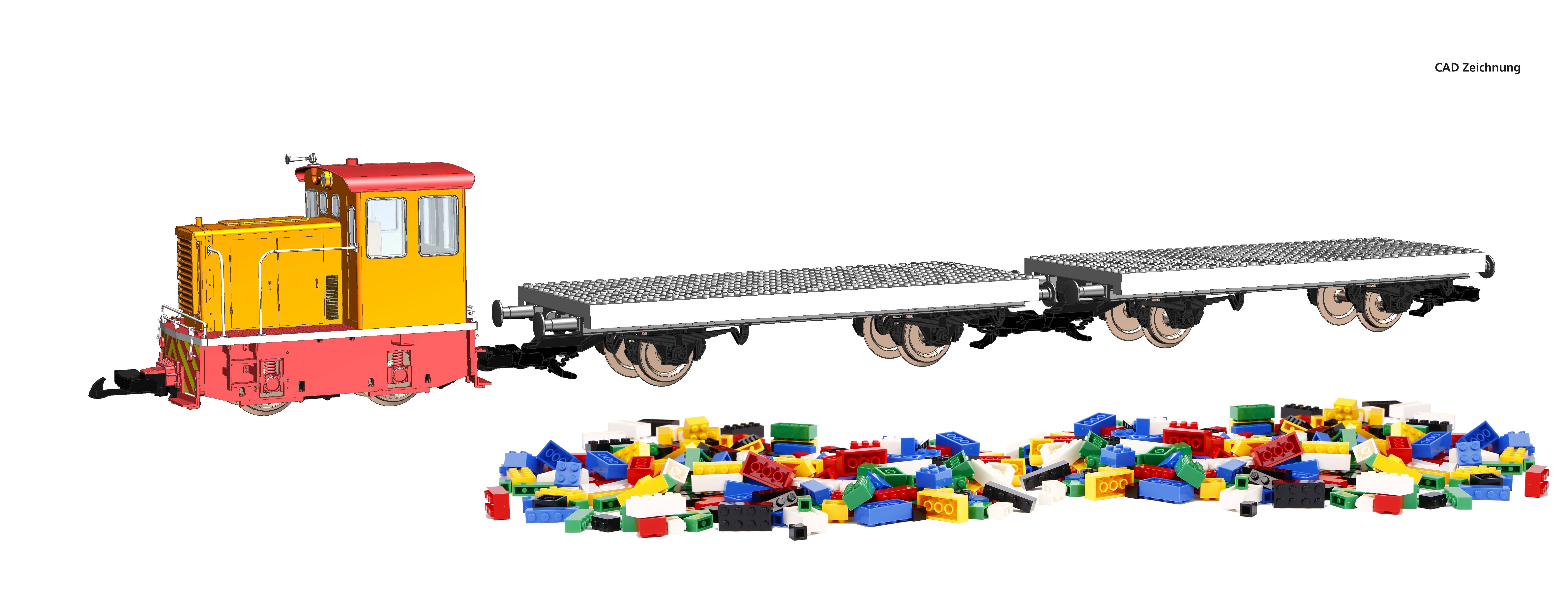37155 Piko - G-Start Set G�terzug Klemmbaustein - Spur 2m