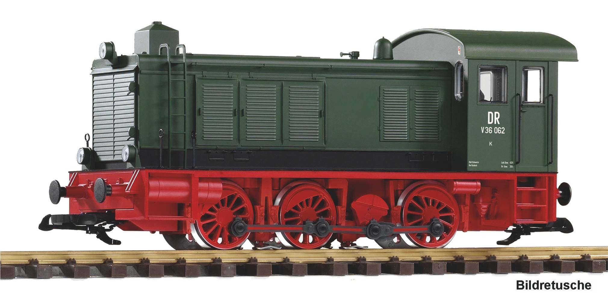 37533 Piko - G Diesellok V36 DR III - Spur 2m