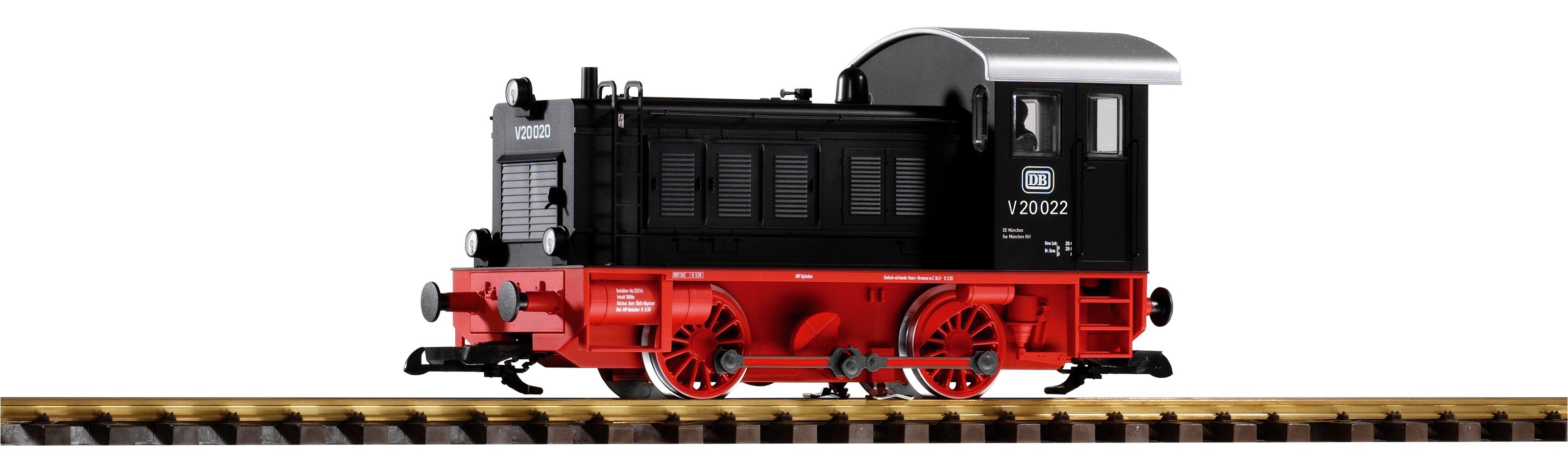 37550 Piko - G-Diesellok V 20 DB III DC-analog - Spur 2m