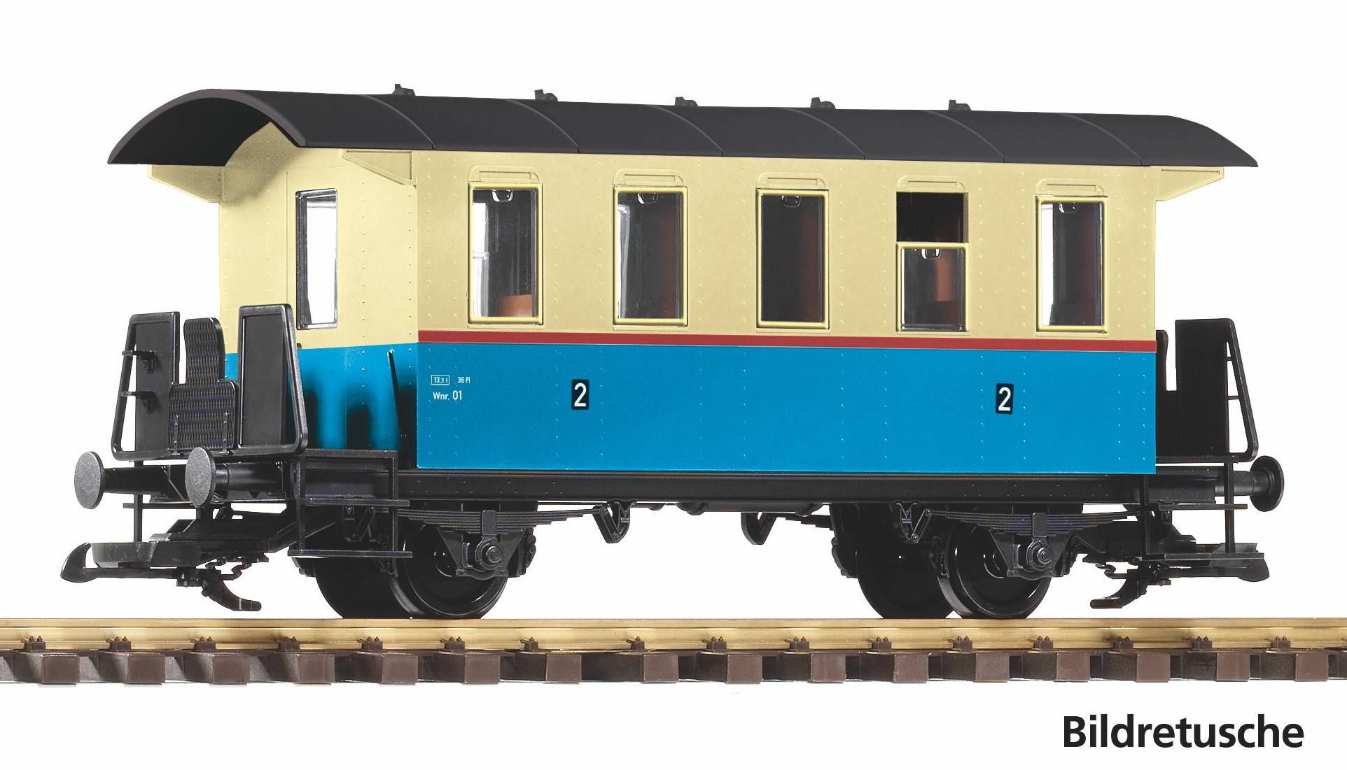37929 Piko - G Personenwagen 2. Klasse Pri - Spur 2m