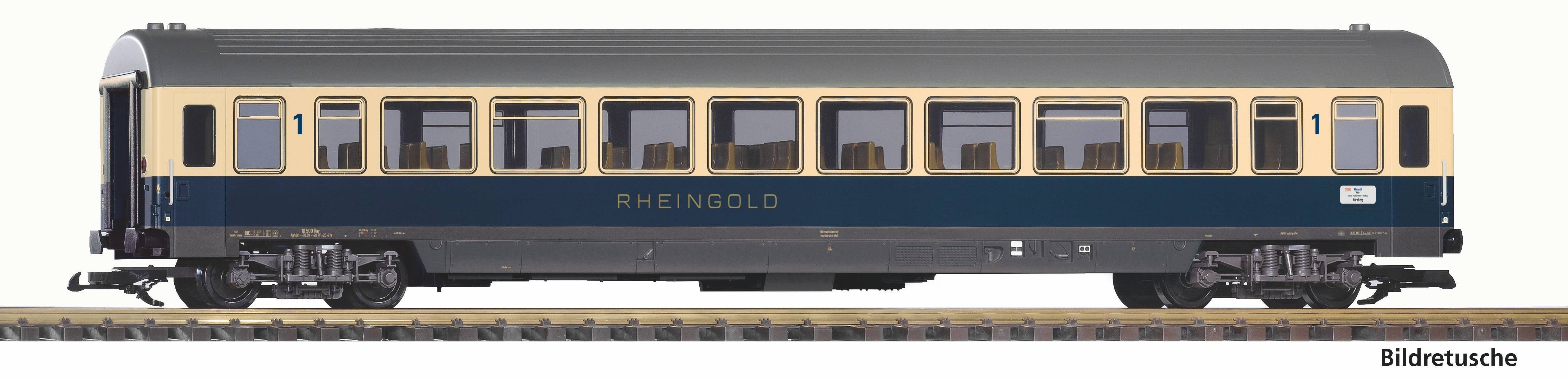 37980 Piko - G Personenwagen Rheingold DB - Spur 2m