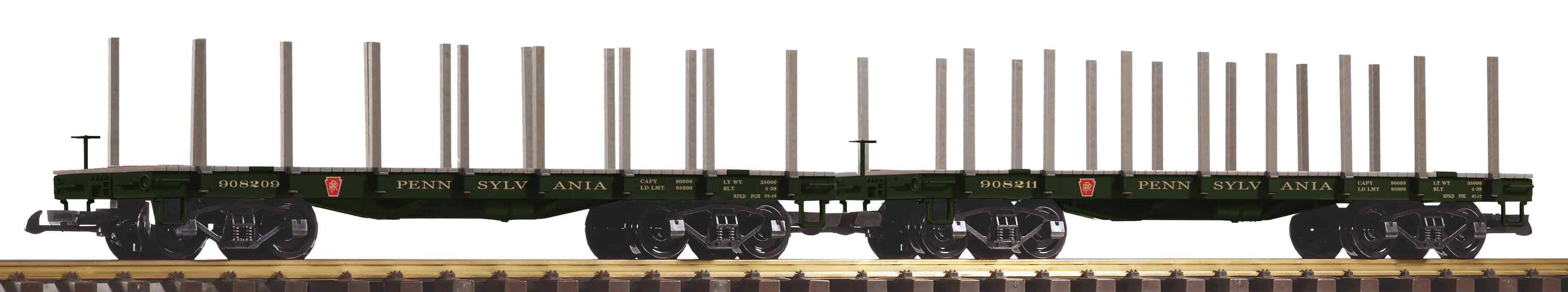 38784 Piko - G 2er Set Rungenwagen PRR - Spur 2m