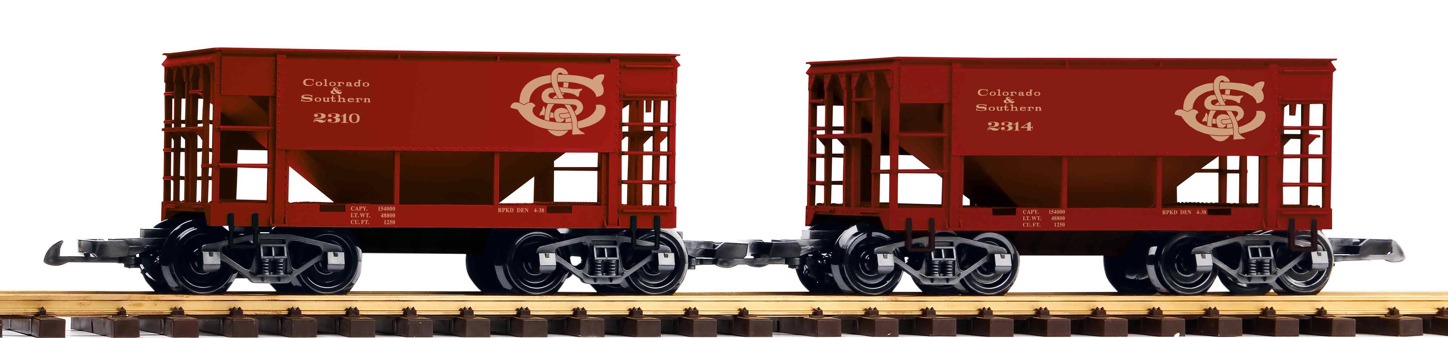 38952 Piko - G 2er Set Sch�ttgutwagen C&S - Spur 2m