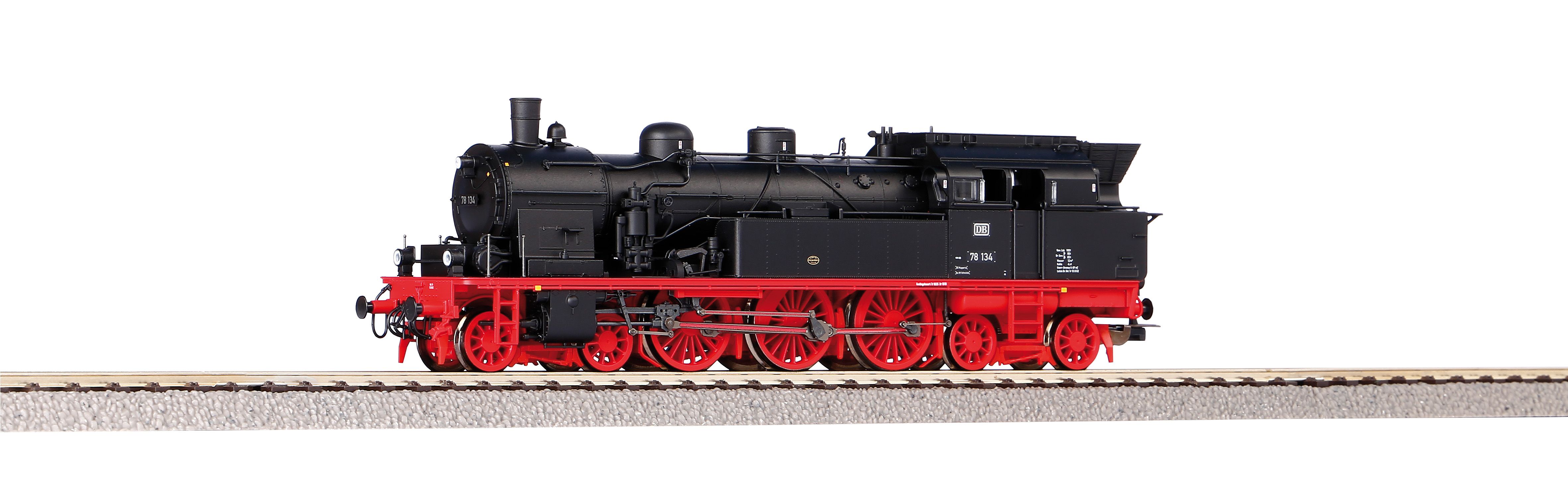 50603 Piko - AC Dampflok/Sound BR 78 DB III + PluX22 Dec. - Spur H0