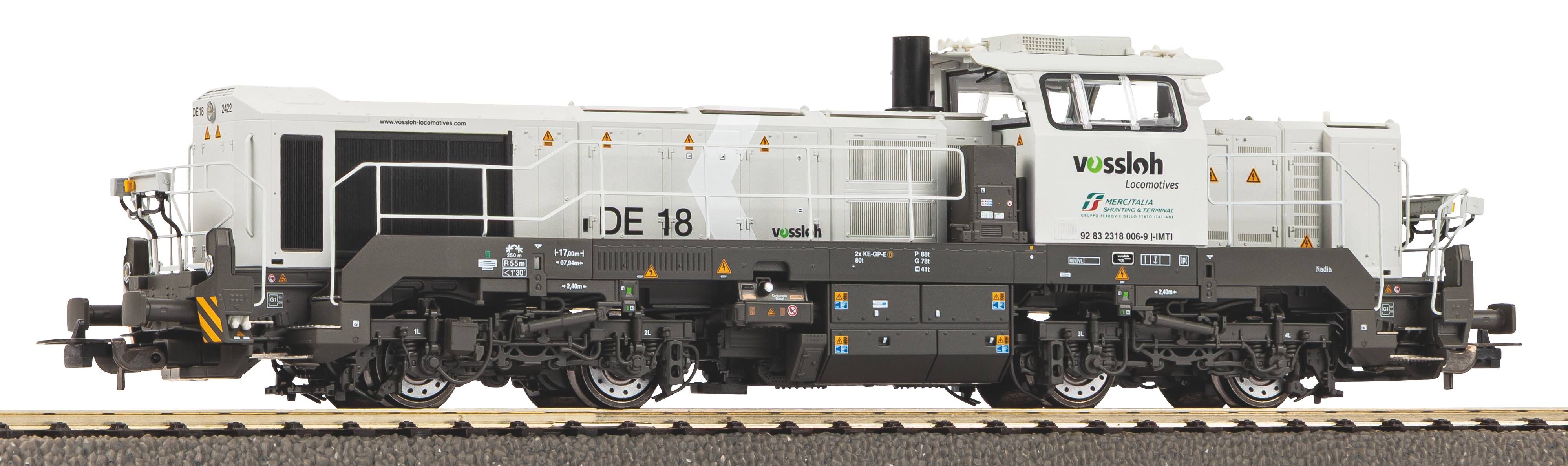52364 Piko - Diesellok DE18 Mercitalia VI - Spur H0