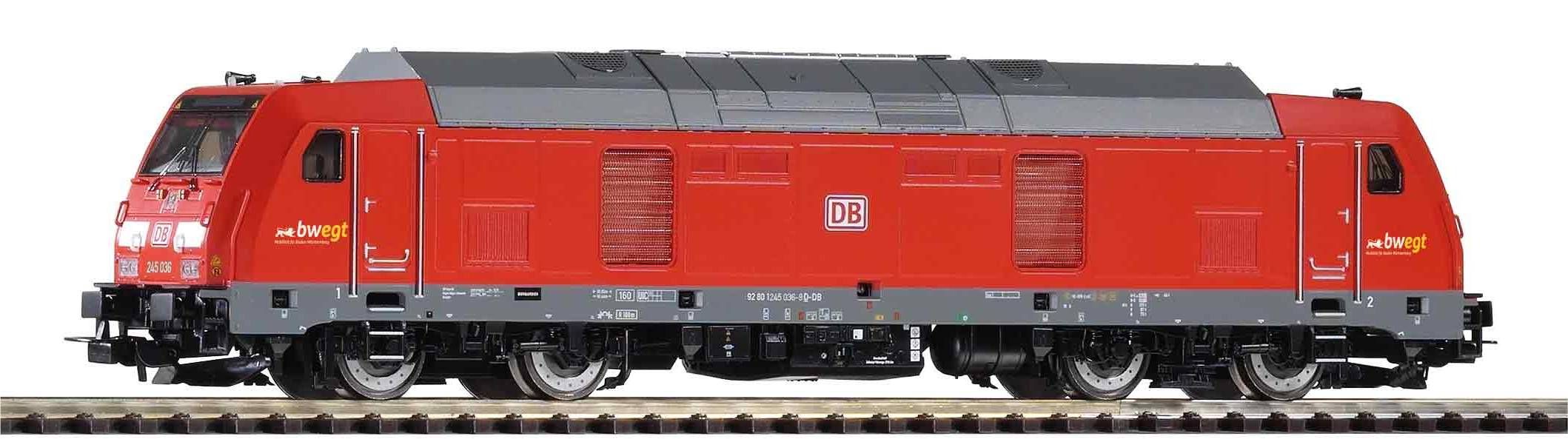 52527 Piko - Sound-Diesellok BR 245 bewegt - Spur H0
