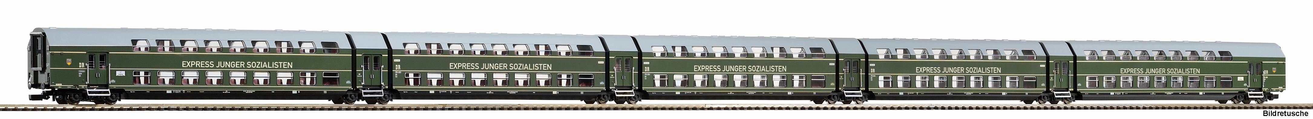 53125 Piko - Doppelstock-Gliederzug DGBe12 - Spur H0