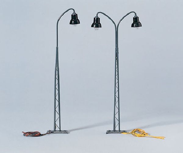 55753 Piko - Gittermastlampe, 2-flammig, 140 mm - Spur H0