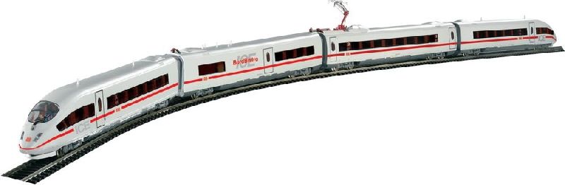 4-teilige ICE 3 Garnitur: zwei Triebköpfen und zwei Zwischenwagen. Digitale Schnittstelle NEM 652.