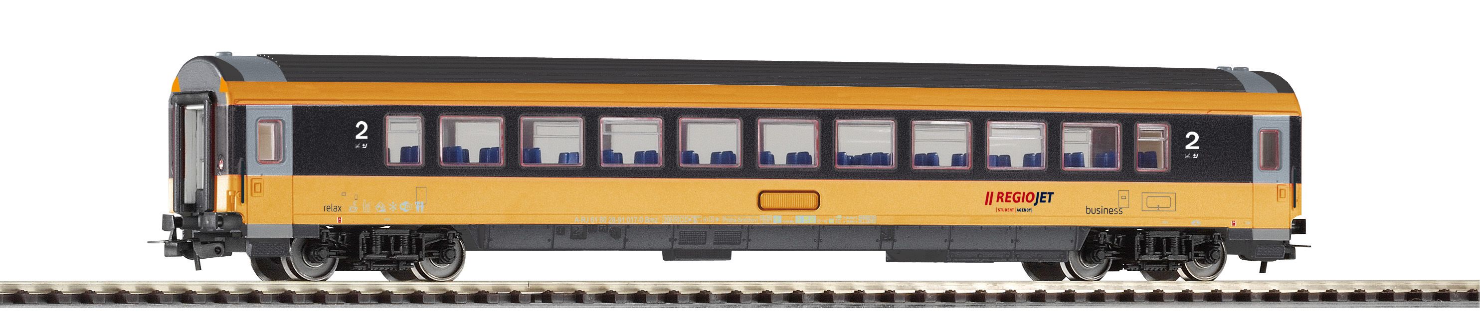 IC Personenwagen Regiojet Gelb Epoche VI