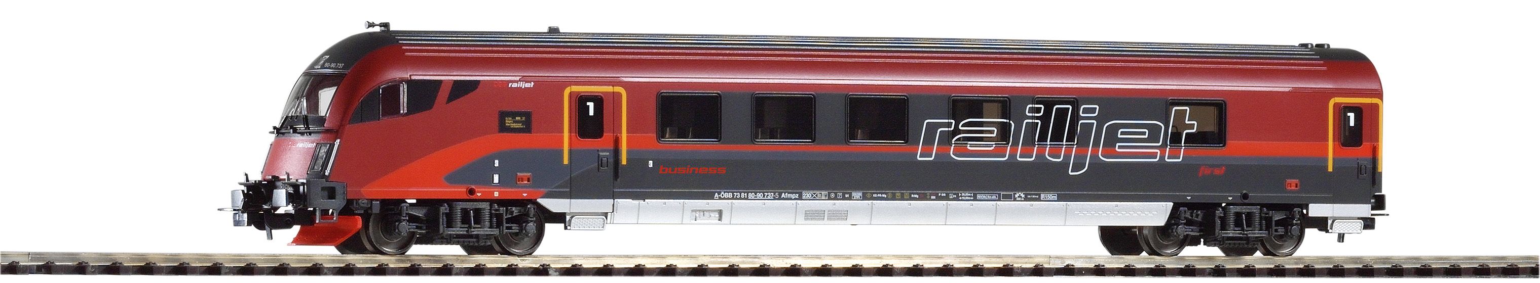57672 Piko - Steuerwagen Railjet �BB VI - Spur H0