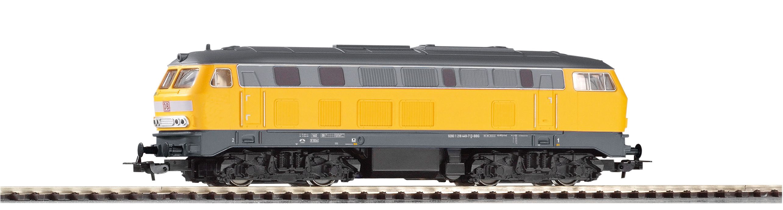 57802 Piko - AC Diesellok BR 218 DB Netz VI + 8pol. Dec - Spur H0
