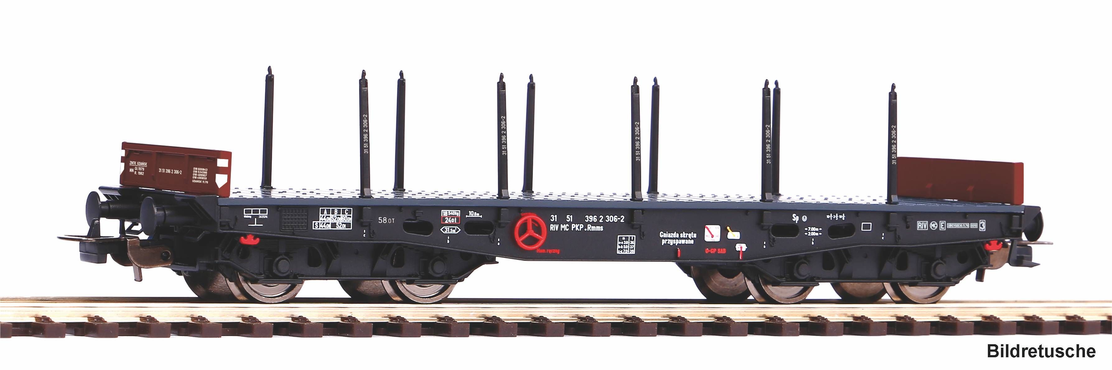58421 Piko - Rungenwagen 401Ze PKP IV - Spur H0