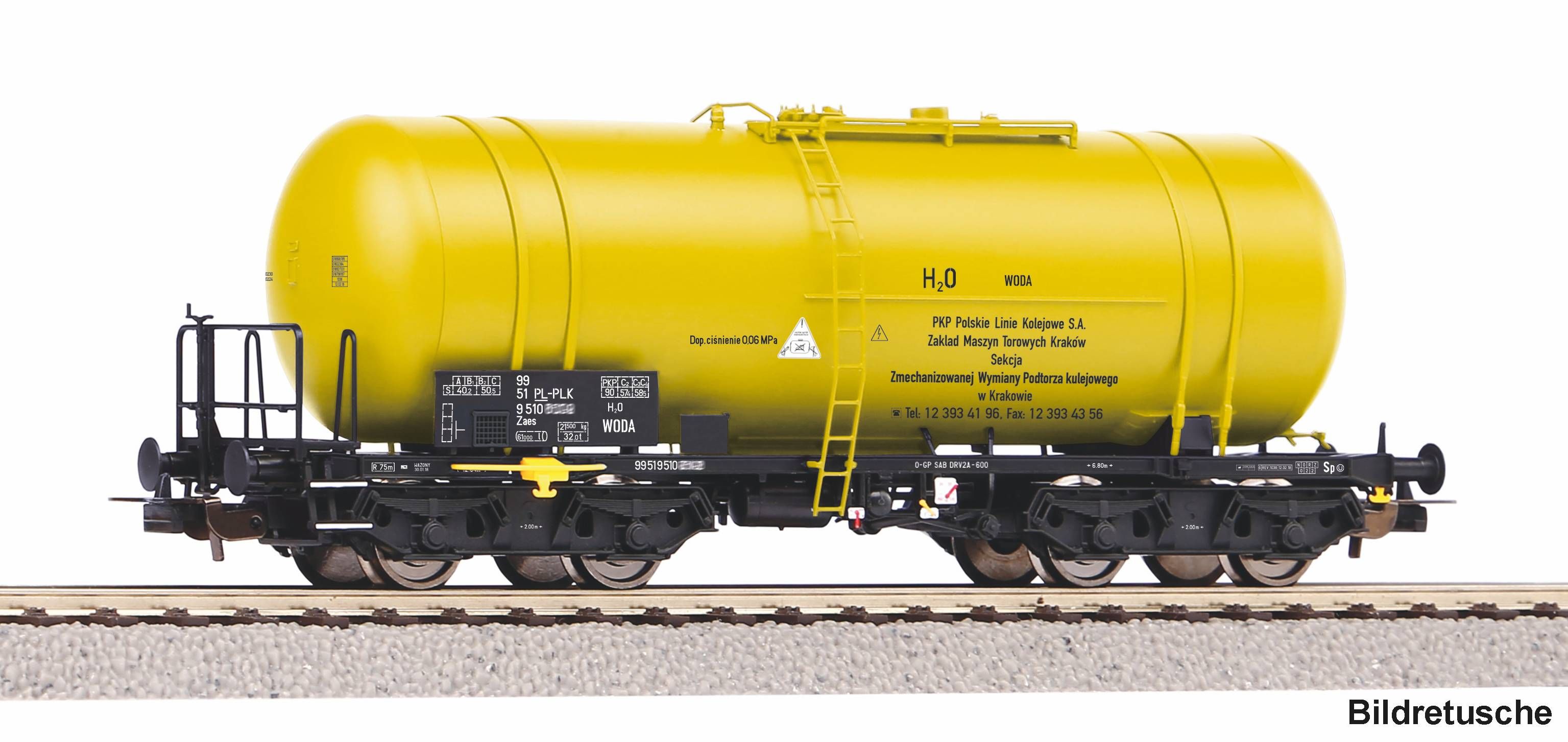 58461 Piko - Kesselwagen 406Ra PL-PLK VI - Spur H0