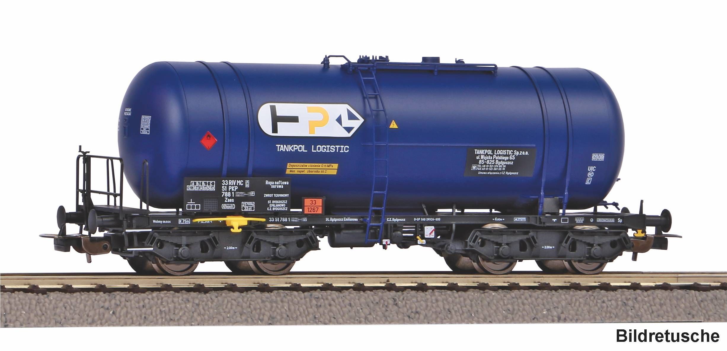 58462 Piko - Kesselwagen (406Ra) CTL V - Spur H0