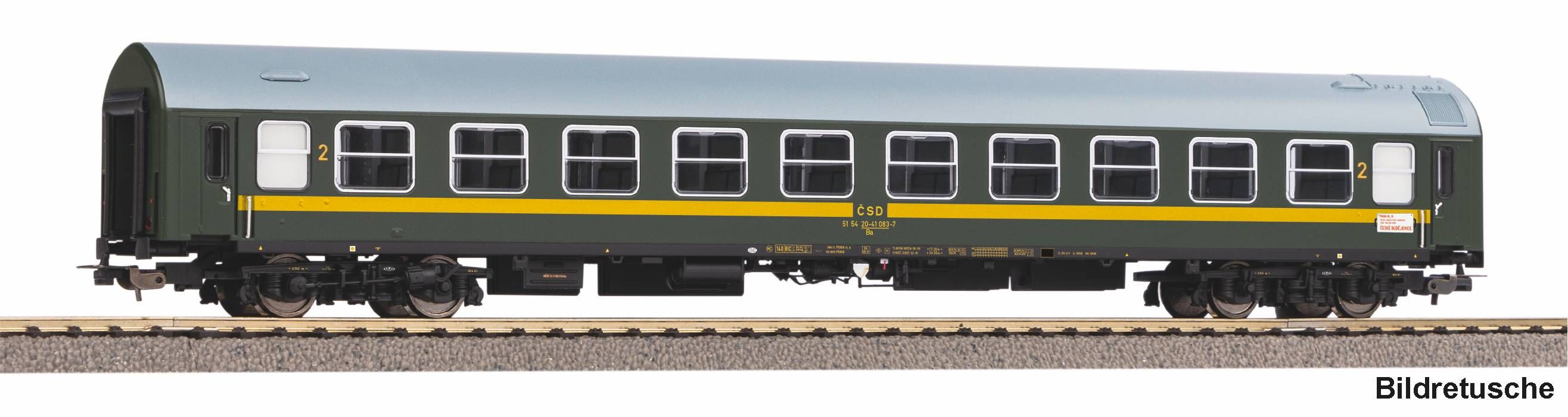 58569 Piko - Personenwagen Y-Wagen 2. Klas - Spur H0