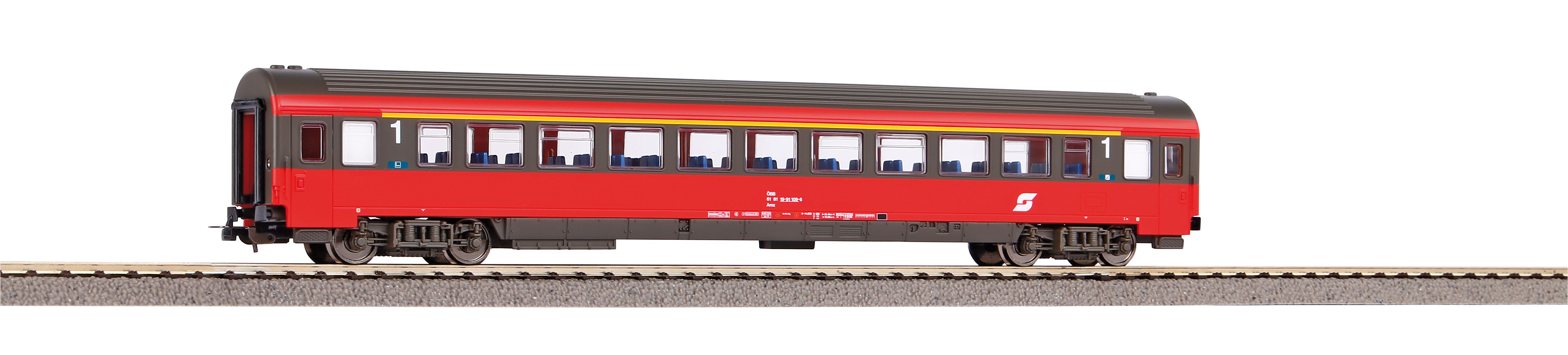 IC Großraumwagen 1.Klasse ÖBB Amz verkehrsrot V